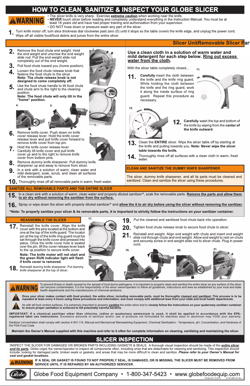 First page image of the manual for S13-05