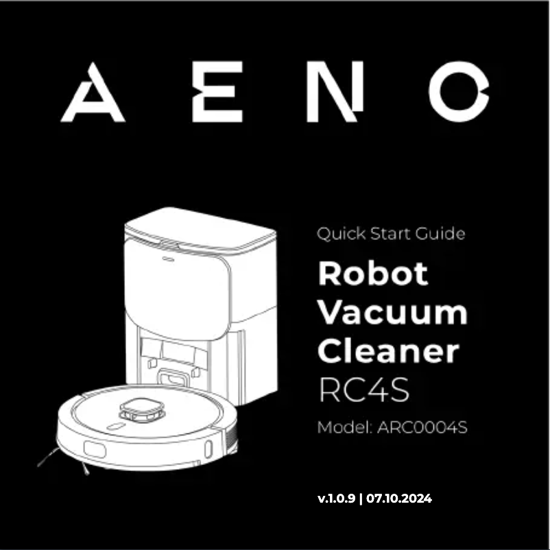 Page 1 of the manual User Manual AENO RC4S