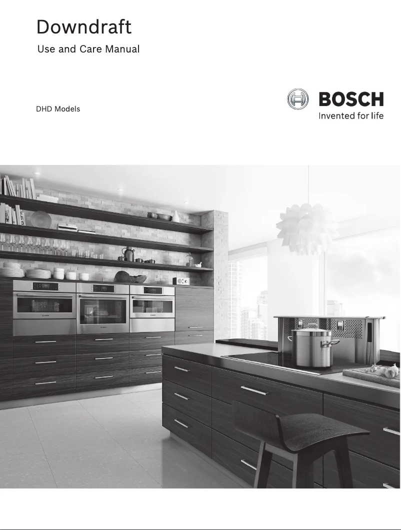 Page 1 of the manual User Manual Bosch DHD3614UC
