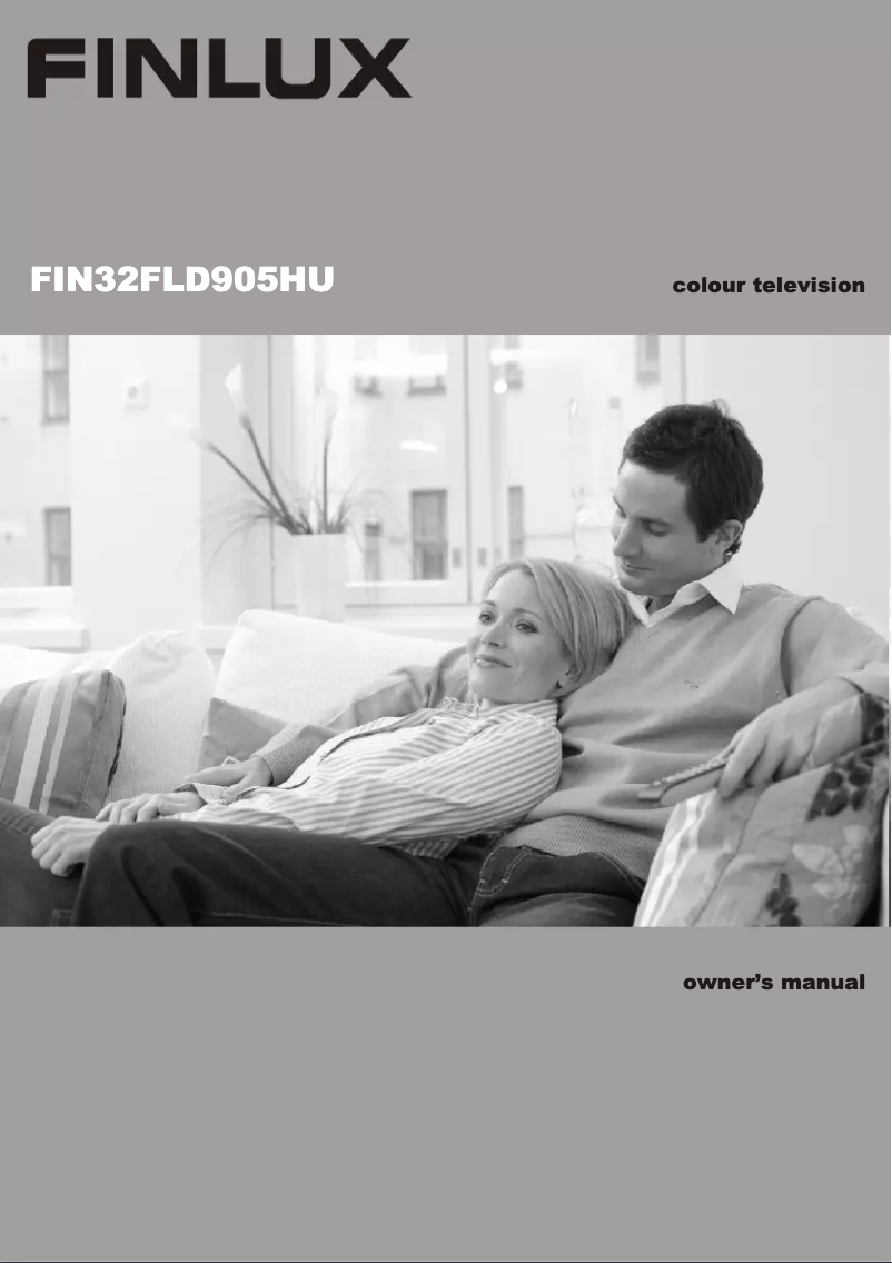 First page image of the manual for FIN32FLD905HU