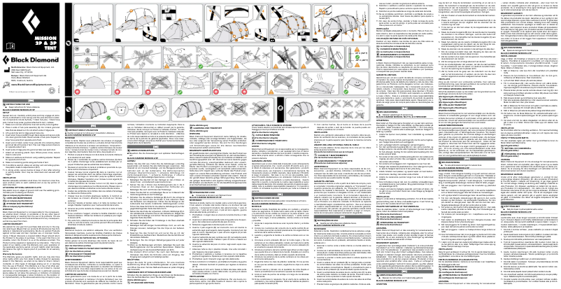 Page 1 of the manual User Manual Black Diamond Mission 3P