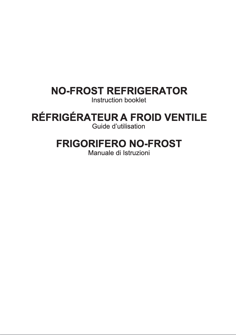 First page image of the manual for BO02488/E