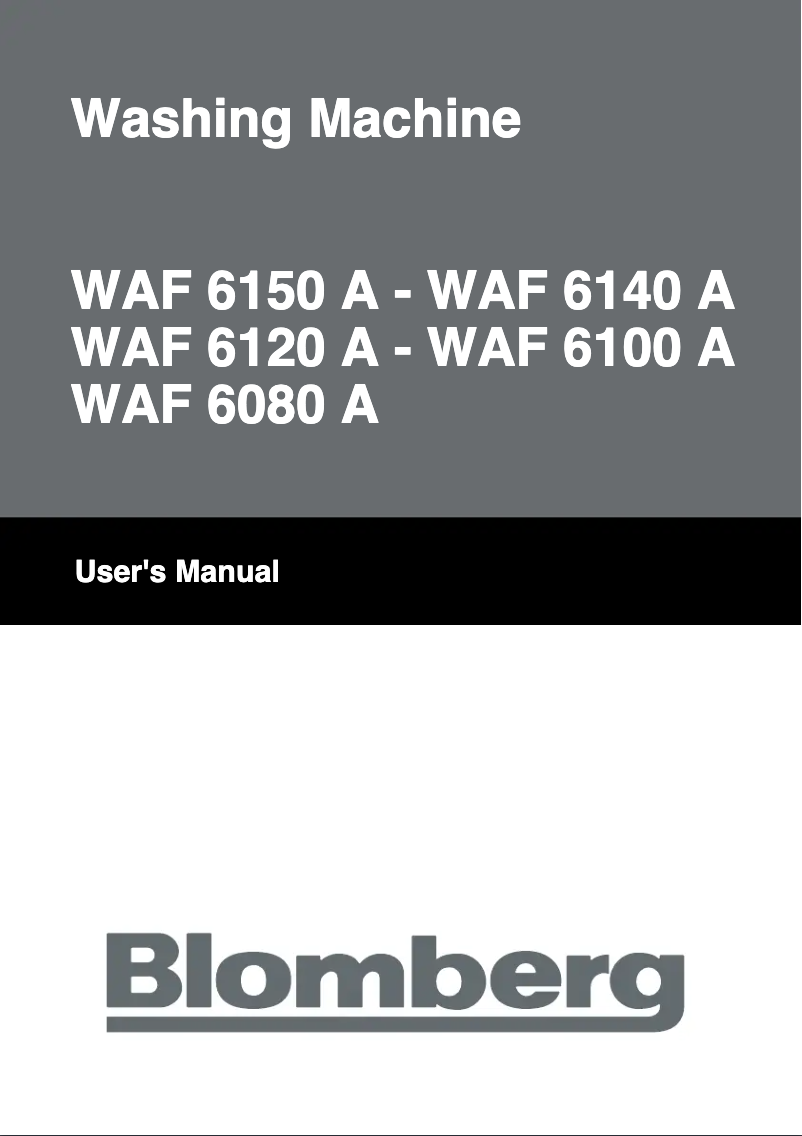 First page image of the manual for WAF 6100 A