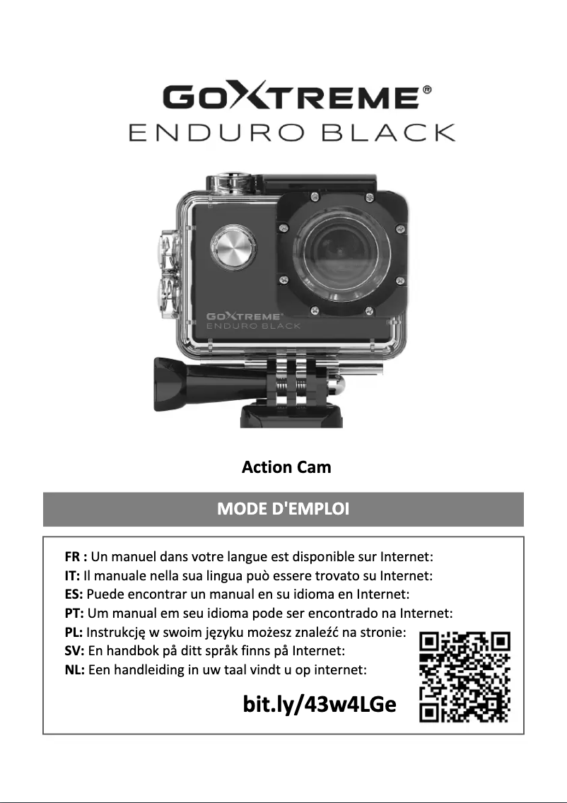 First page image of the manual for Enduro Black