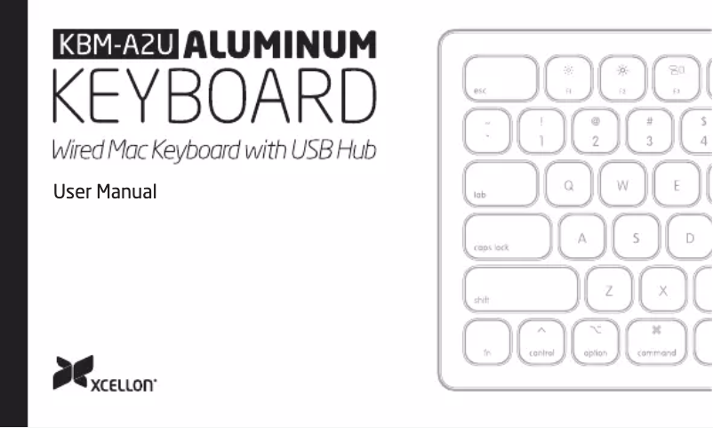 First page image of the manual for KBM-A2US