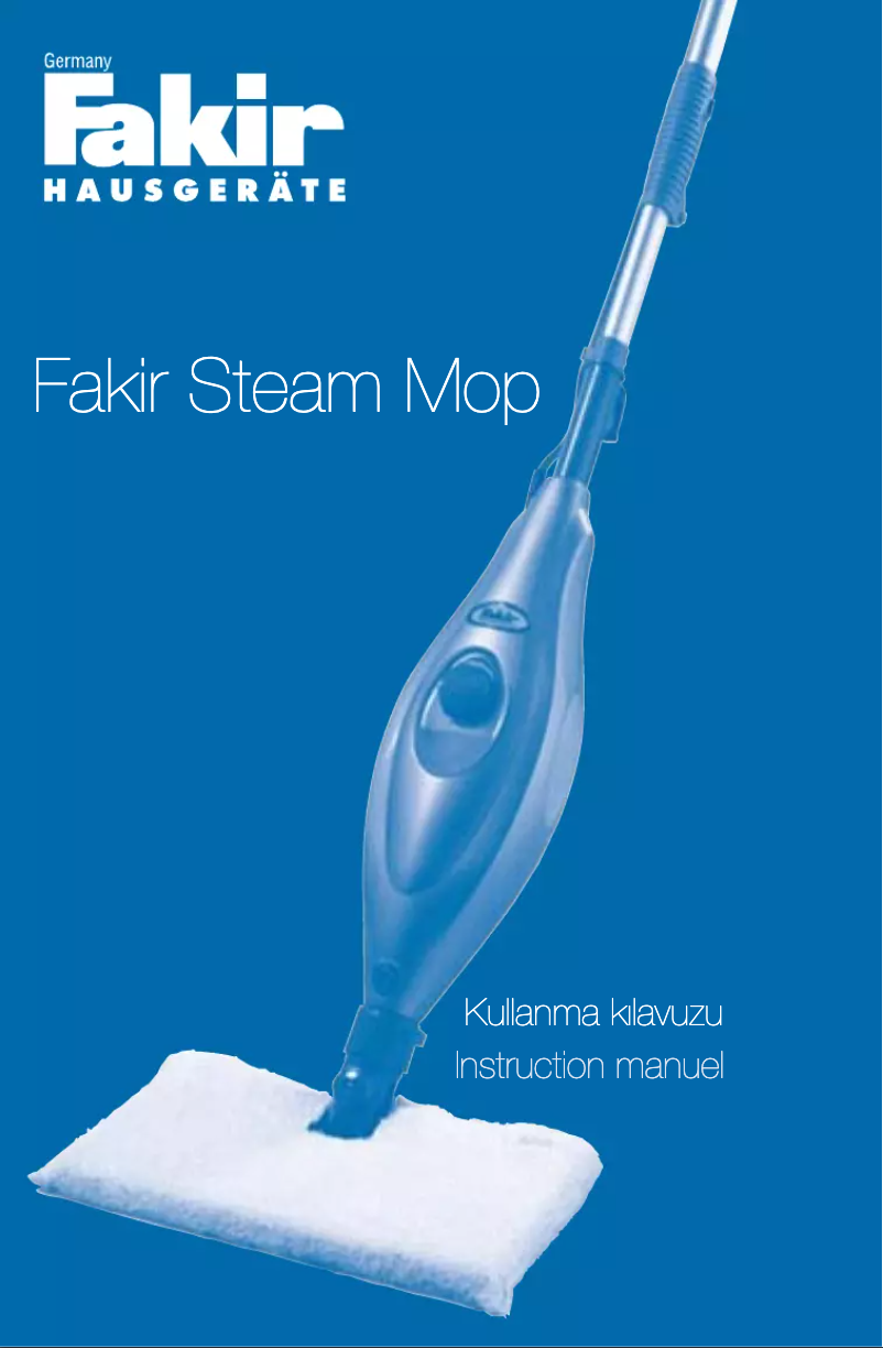 First page image of the manual for Steam Mop