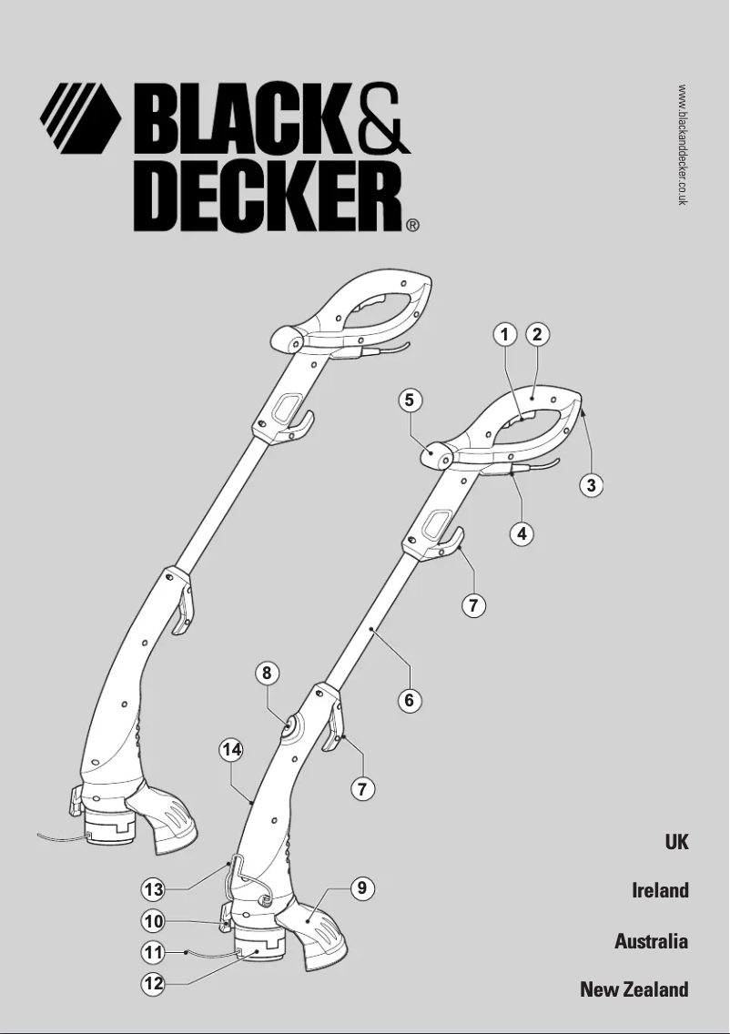 Page 1 of the manual User Manual Black & Decker GL337SB