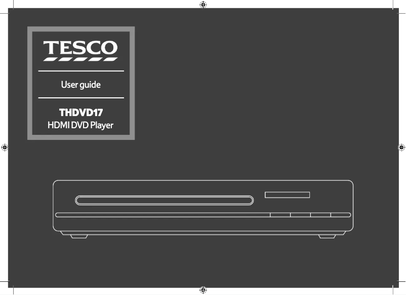 First page image of the manual for THDVD17