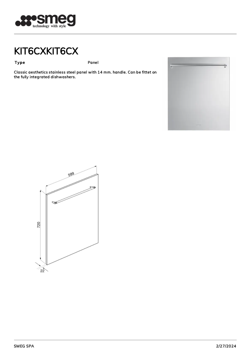 First page image of the manual for KIT6CX