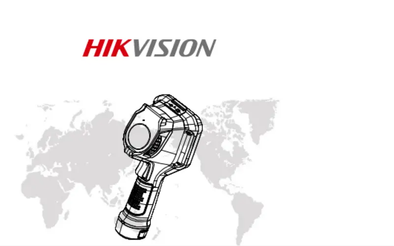 Page 1 of the manual Instruction Manual Hikvision DS-2TP23-10VM/W
