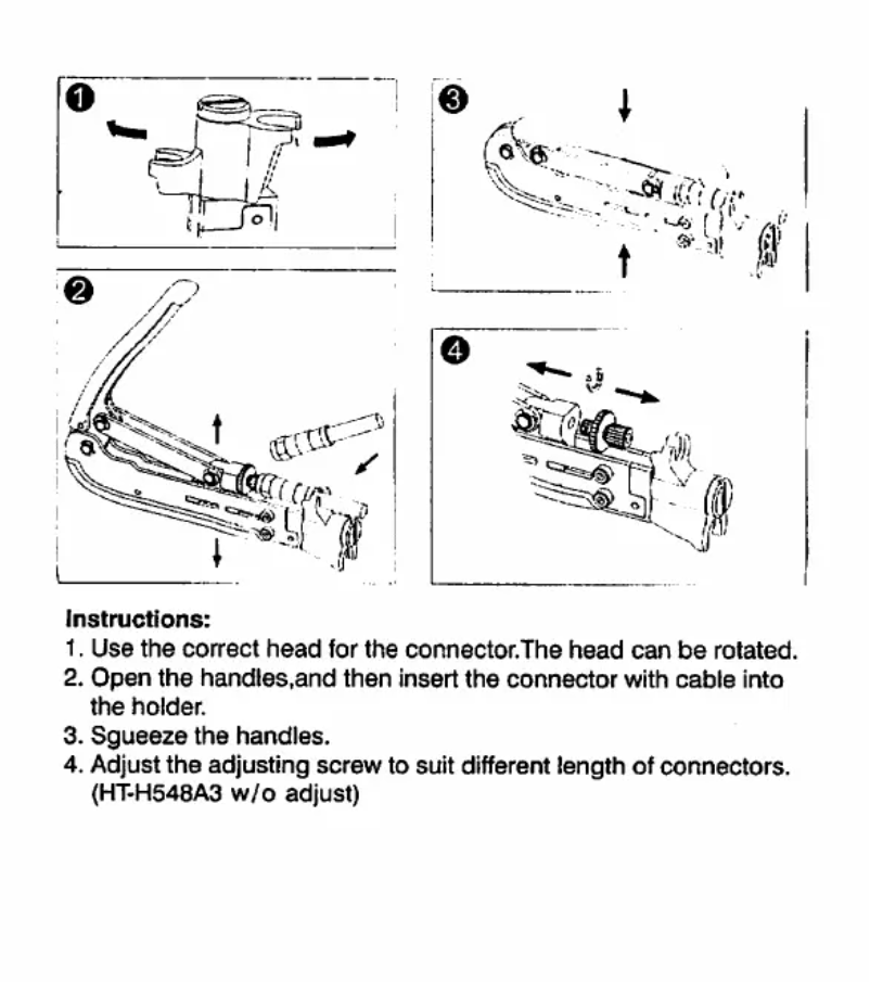 Page 1 of the manual User Manual Monoprice 3357