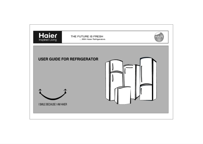 Page 1 of the manual User Manual Haier HRF-241