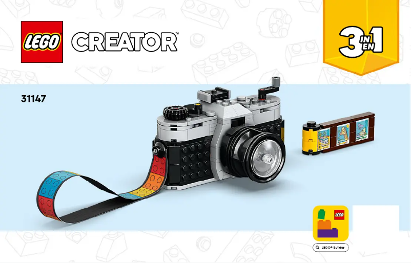 First page image of the manual for Creator 31147