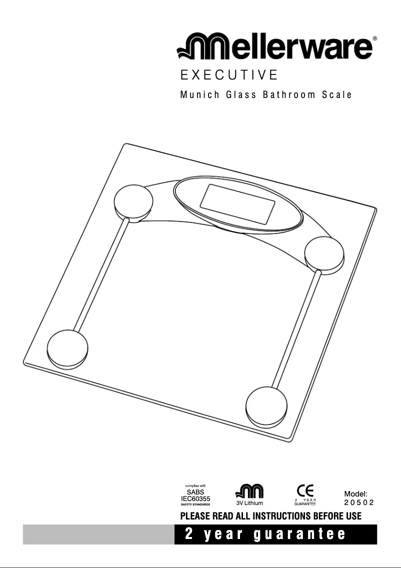 First page image of the manual for Munich 20502