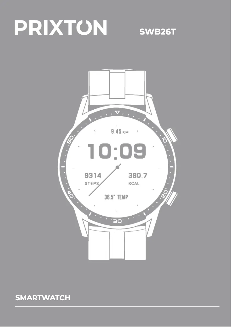 First page image of the manual for SWB26T