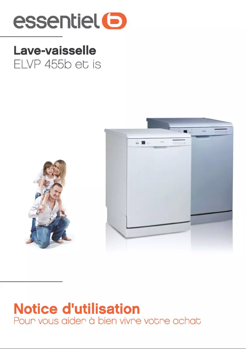 Page 1 of the manual User Manual Essentiel B ELVP 455b