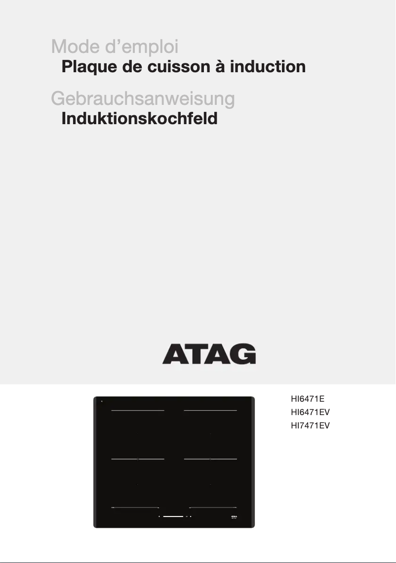 First page image of the manual for HI6471EV