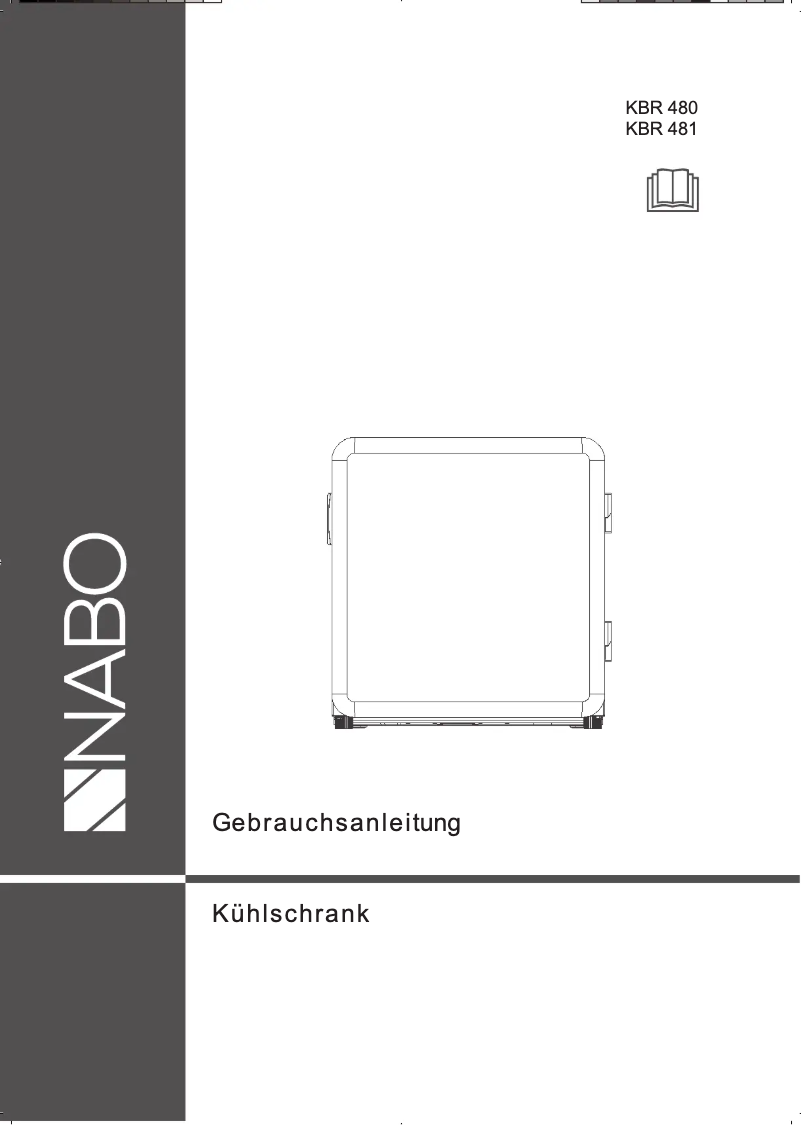 First page image of the manual for KBR 481