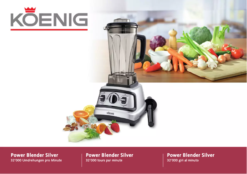 Page 1 of the manual User Manual Koenig B04303