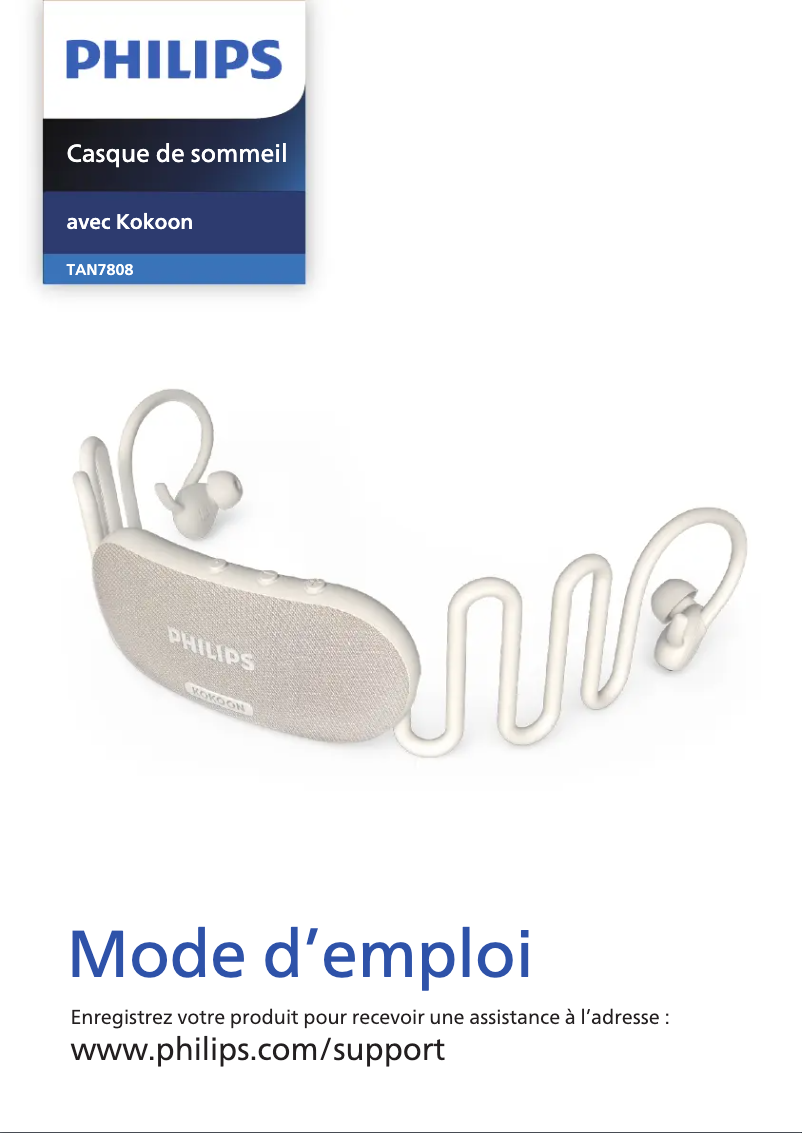 Page 1 of the manual User Manual Philips TAN7808