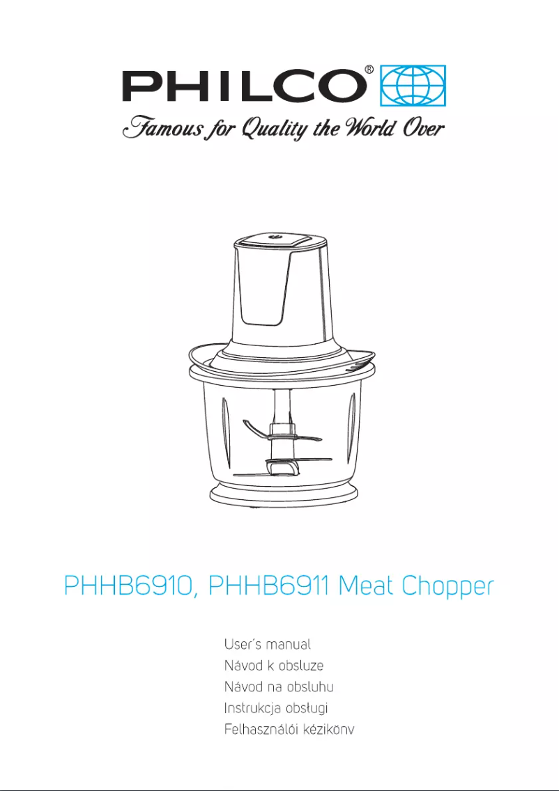 First page image of the manual for PHHB 6911