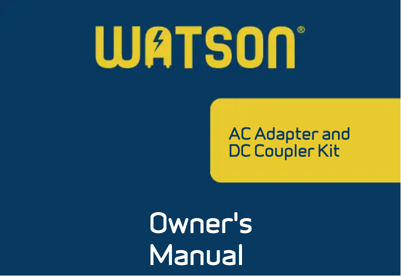 First page image of the manual for CBA-C2