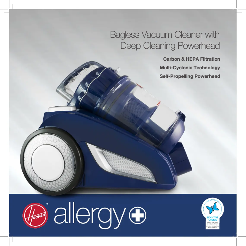 First page image of the manual for Allergy 7011PH