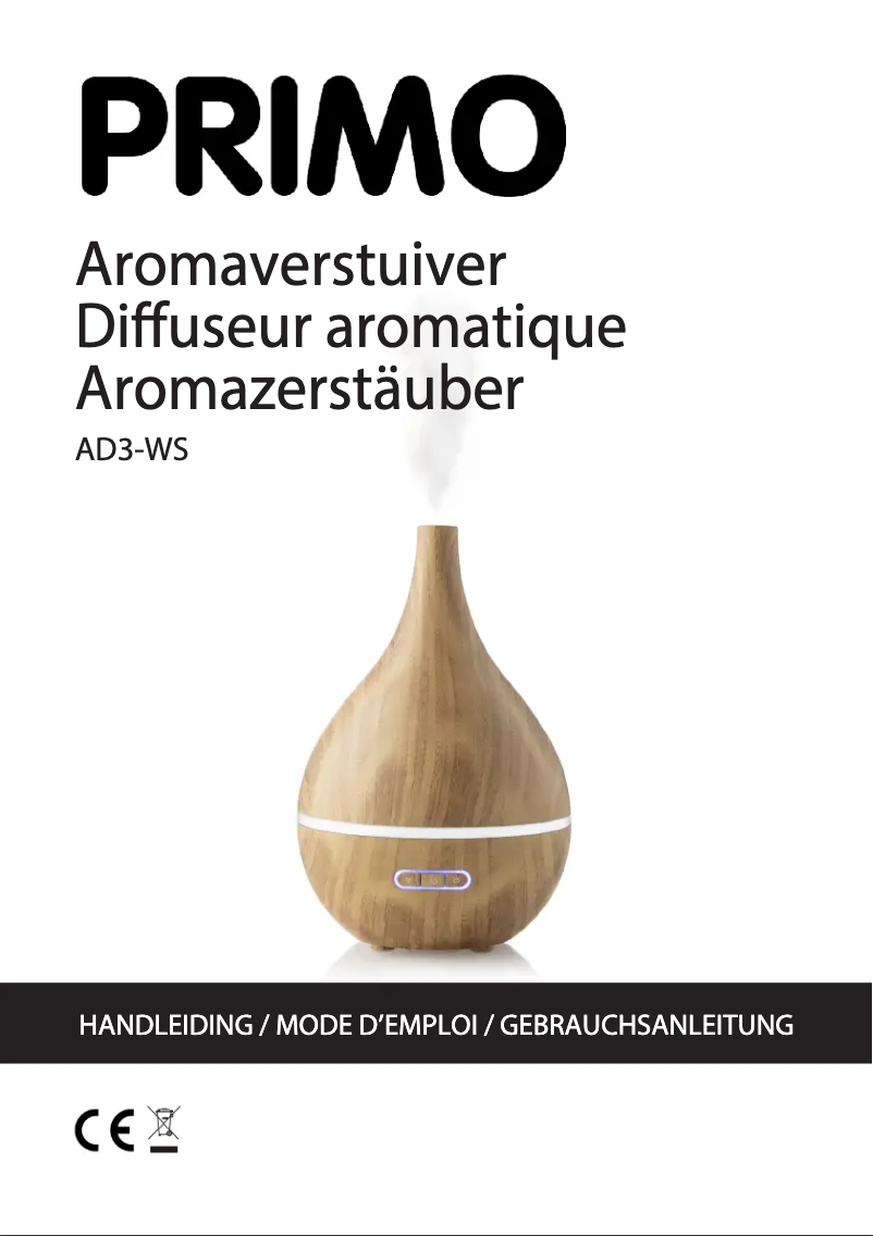 Page 1 of the manual User Manual Primo AD3-WS