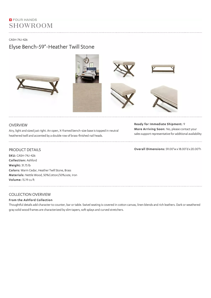 First page image of the manual for CASH-74J-426