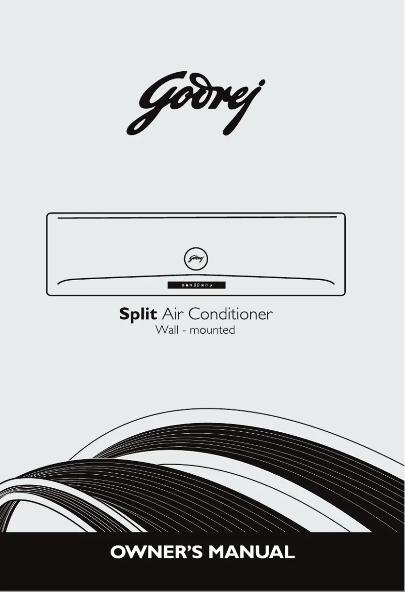 Page 1 of the manual User Manual Godrej GIC18YTC3-WTA