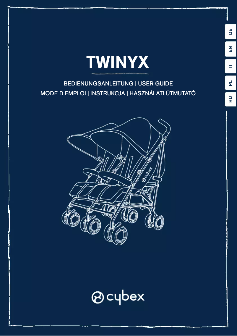 Image de la première page du manuel de l'appareil Twinyx