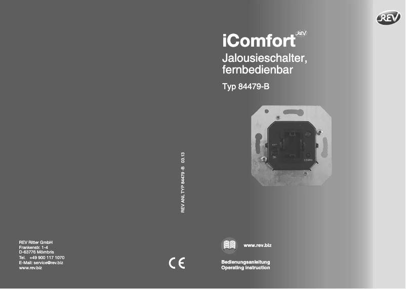 Image de la première page du manuel de l'appareil iComfort 84479-B