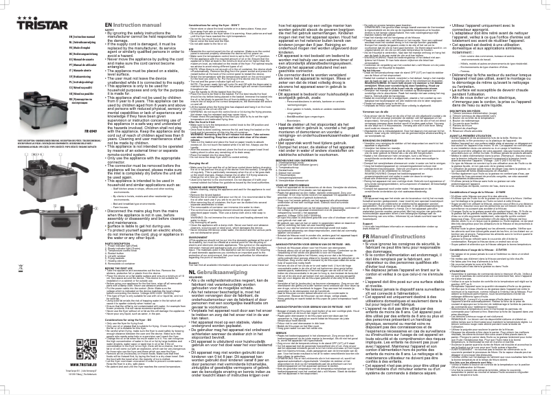 First page image of the manual for FR-6949