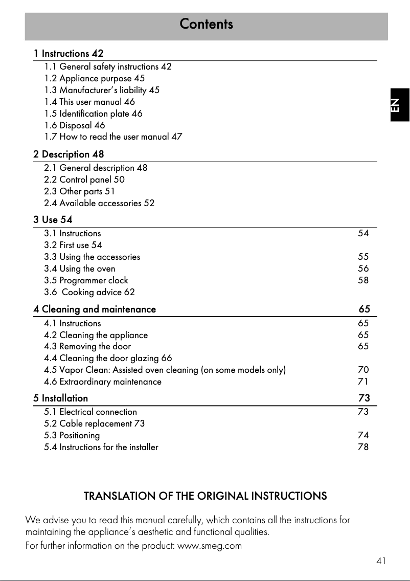 First page image of the manual for SFC6400VX