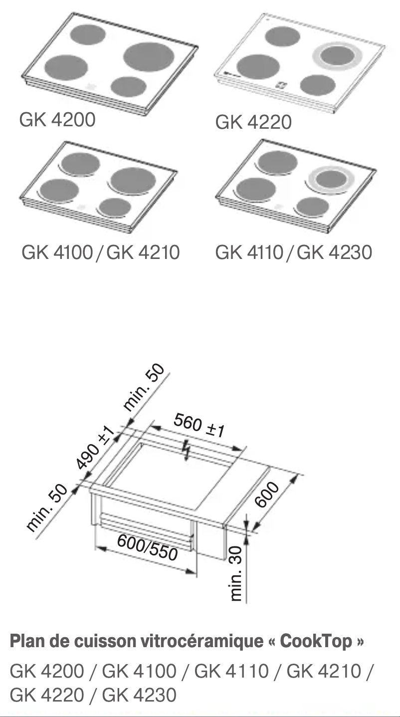 Page 1 of the manual Installation Guide SIBIR GK 4210