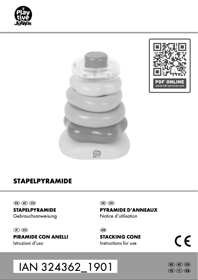 First page image of the manual for IAN 324362