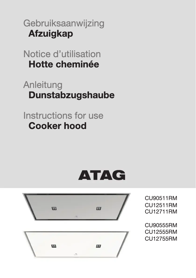 First page image of the manual for CU122511RM