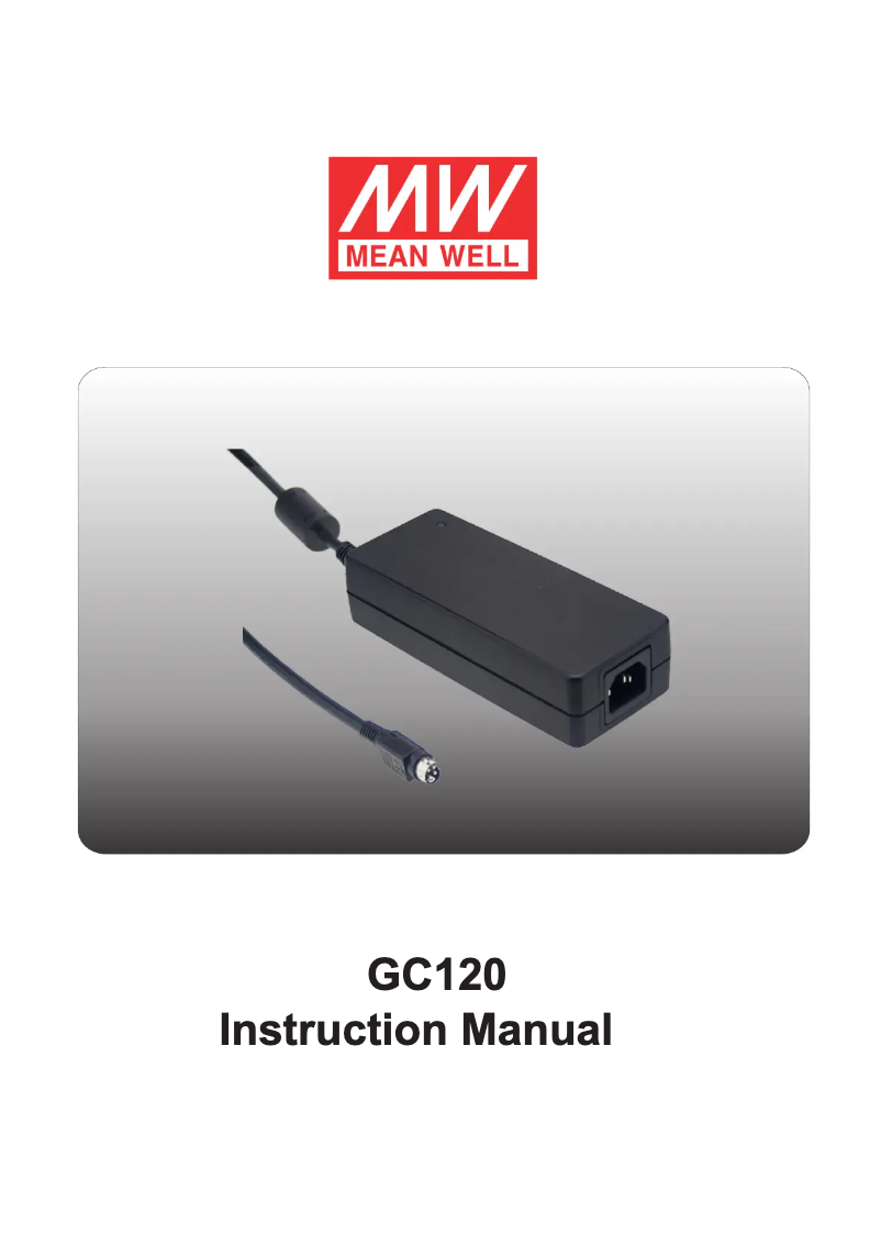 Image de la première page du manuel de l'appareil GC120A48-R7B