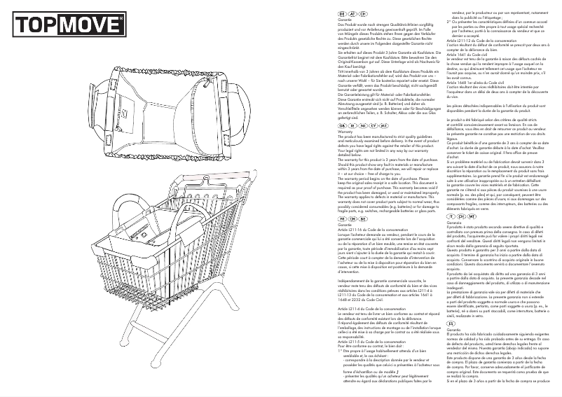 First page image of the manual for HG02419A