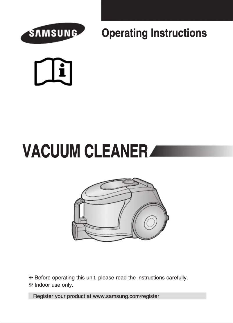 Page 1 of the manual User Manual Samsung SC4370