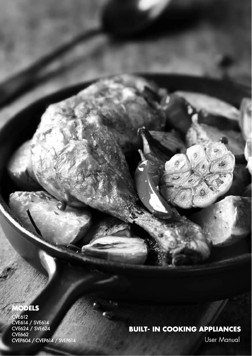 Page 1 of the manual User Manual Chef CVE614WA