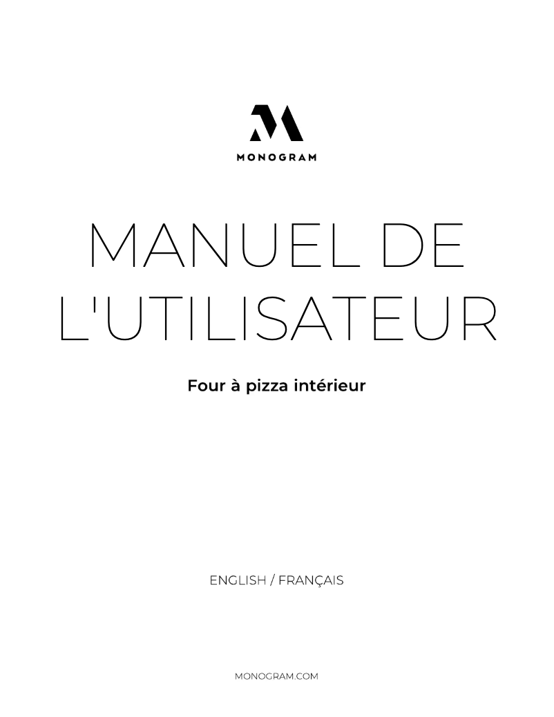 First page image of the manual for ZEP30FRSS