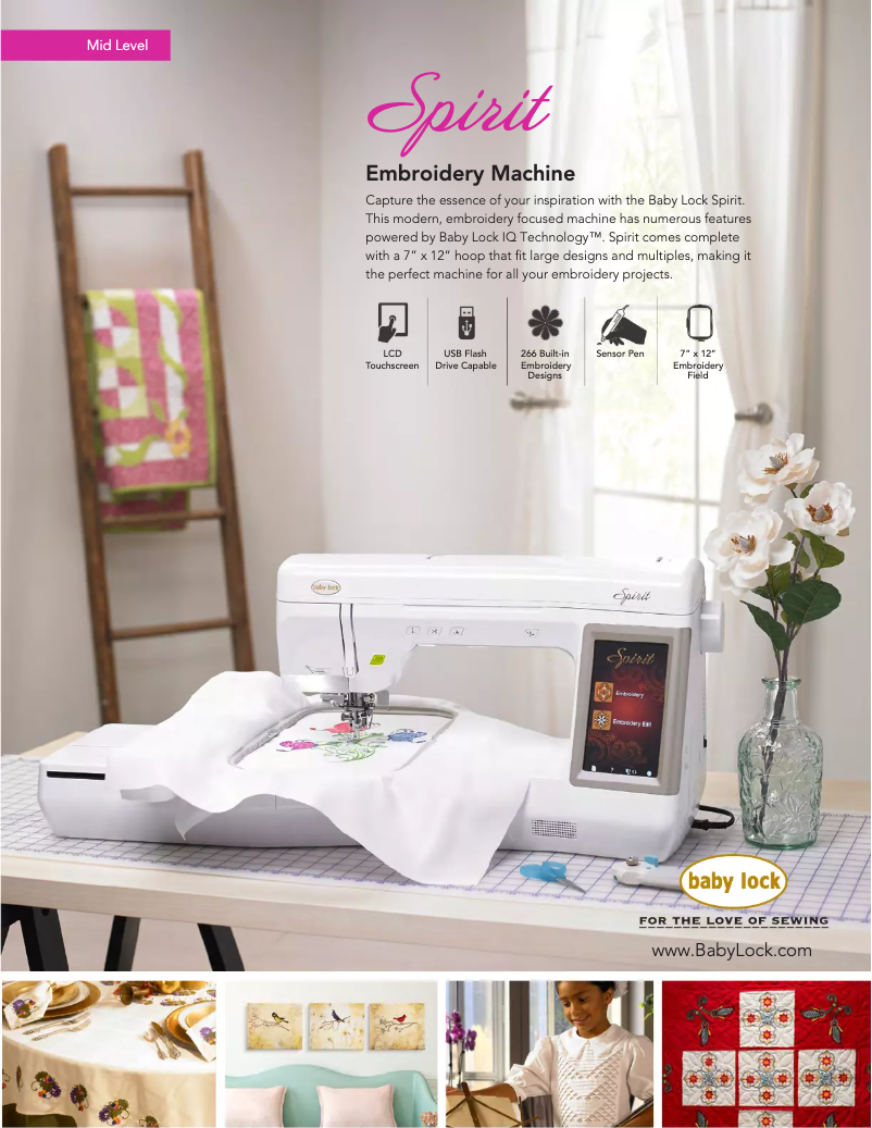 First page image of the manual for Spirit BLPY