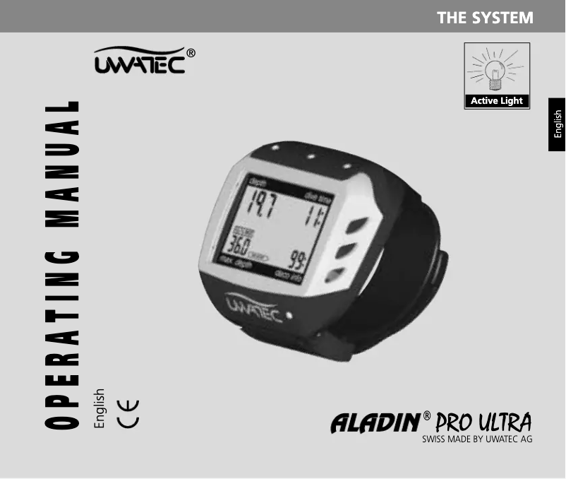 First page image of the manual for Aladin Pro Ultra