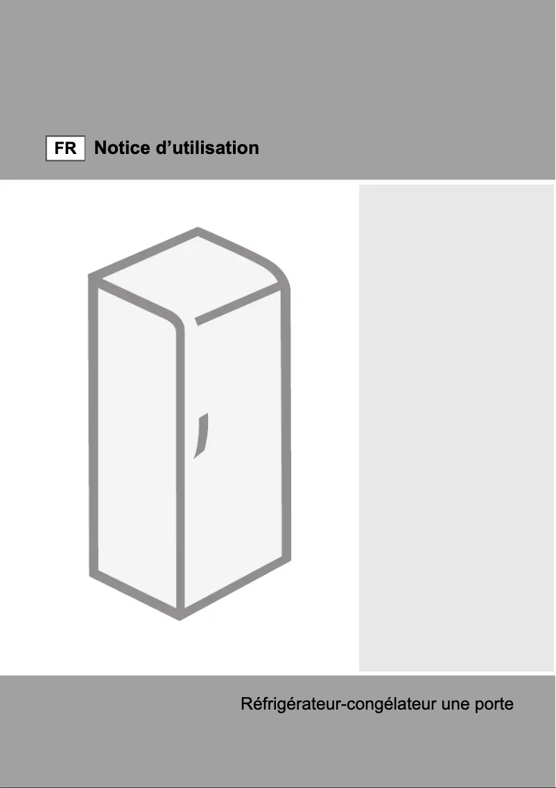 First page image of the manual for RBI4181BW