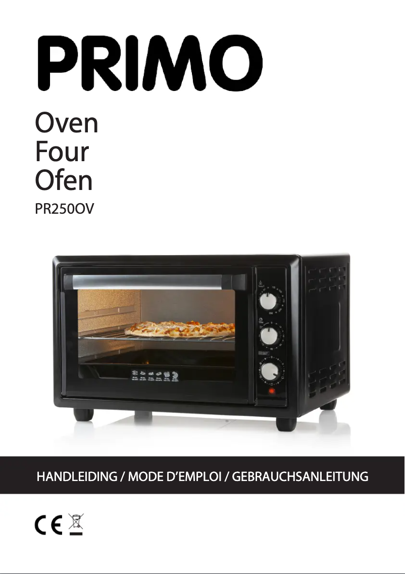 Page 1 of the manual User Manual Primo PR250OV