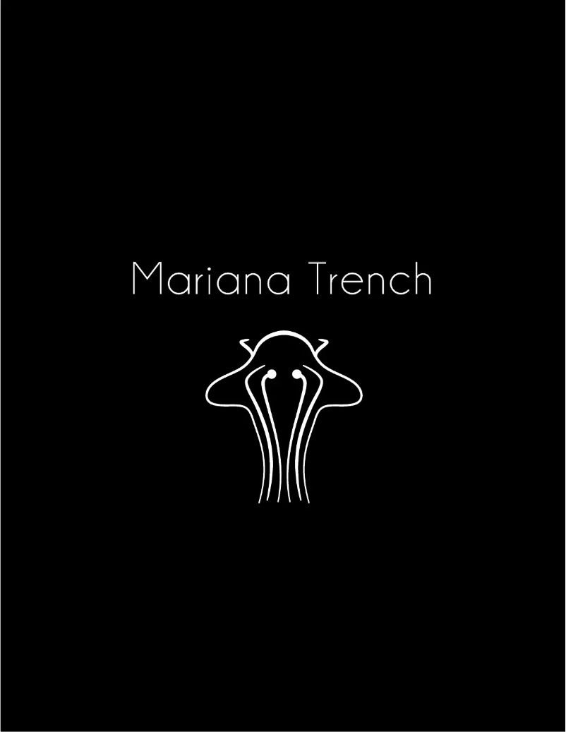 First page image of the manual for Mariana Trench
