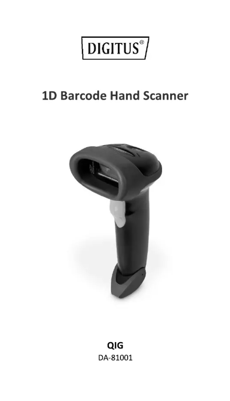 Page 1 of the manual User Manual Digitus DA-81001