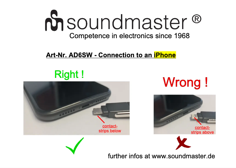 First page image of the manual for AD6SW