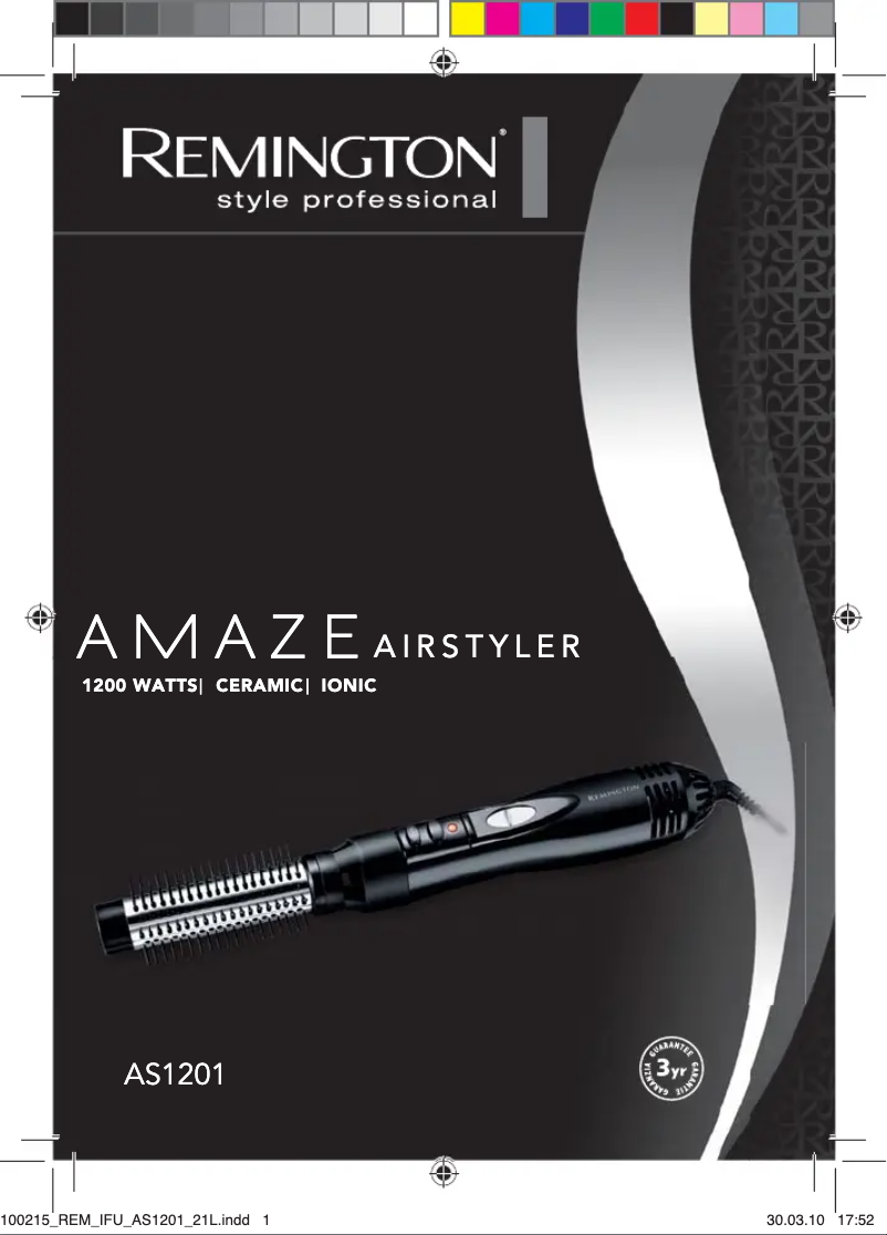 First page image of the manual for AS1201